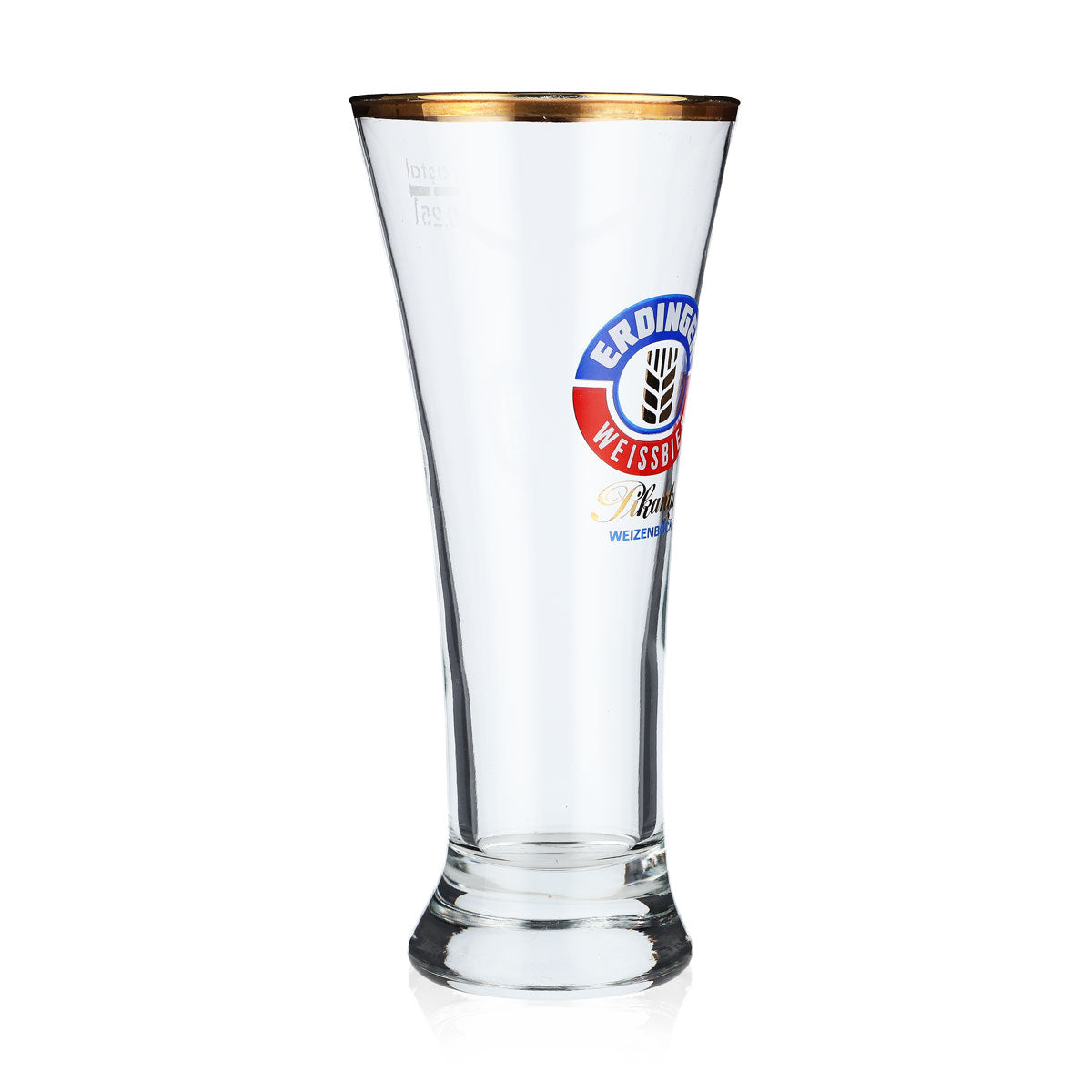 6 verres à bière Erdinger Weissbräu 0,25 l Pikantus bord doré VEBA – Vue 3