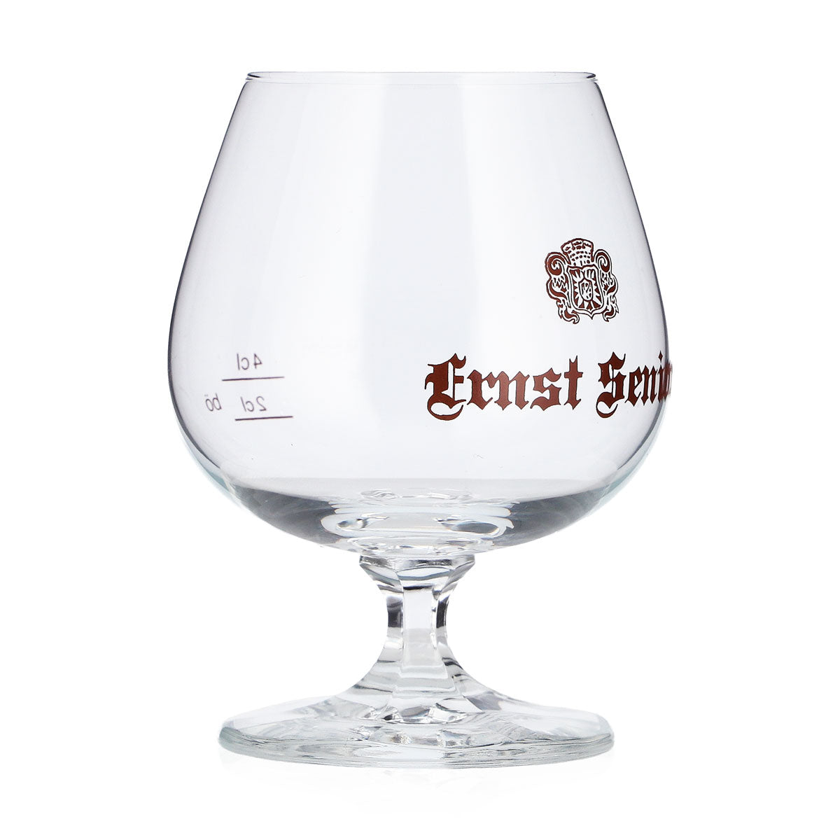 6 verres à eau-de-vie Ernst Senior de 2 cl + verres tulipe de 4 cl avec logo marron « Böckling » – Vue 3
