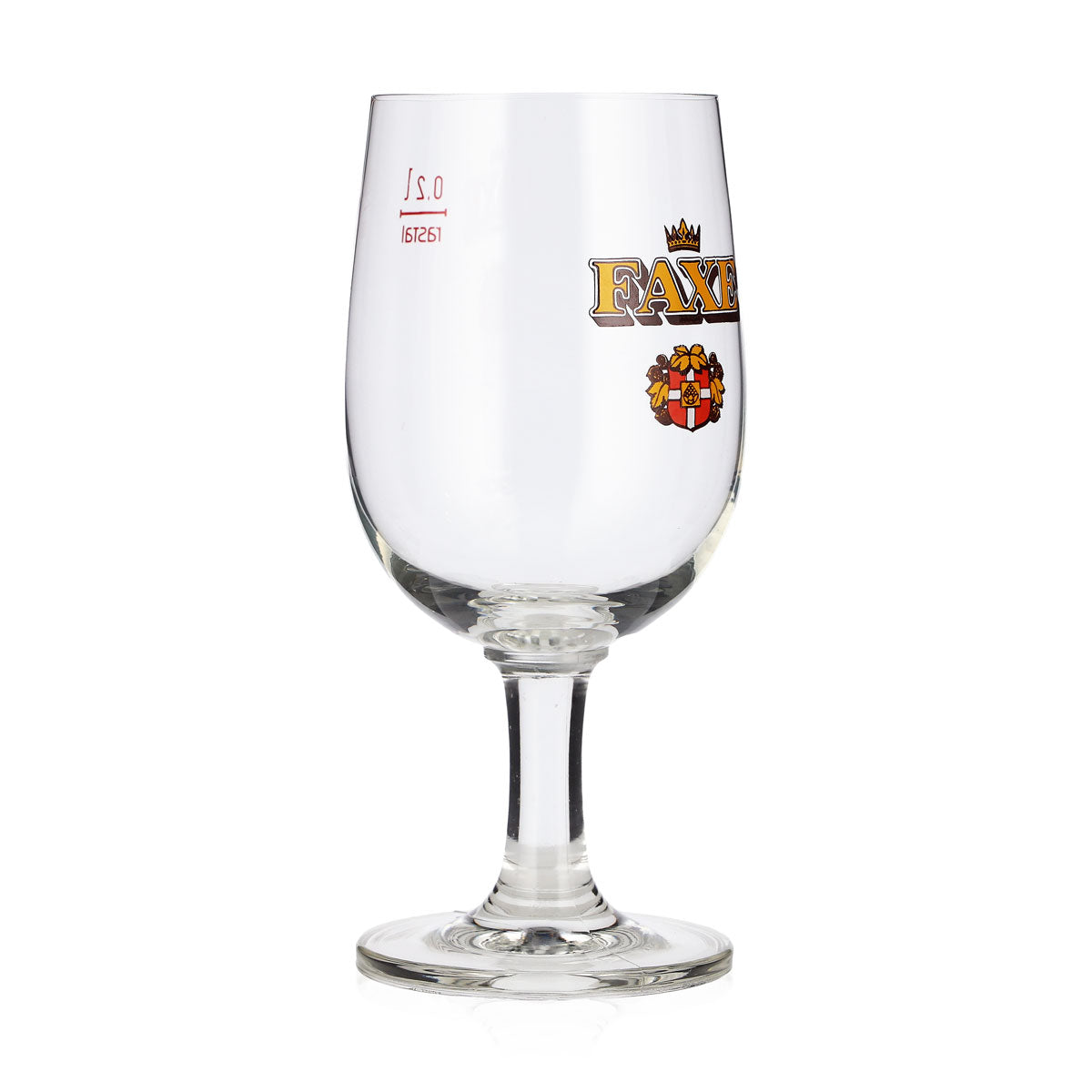 6 verres à bière Faxe de 0,2 l, modèle « Rastal König-Tulpen » – Vue 3