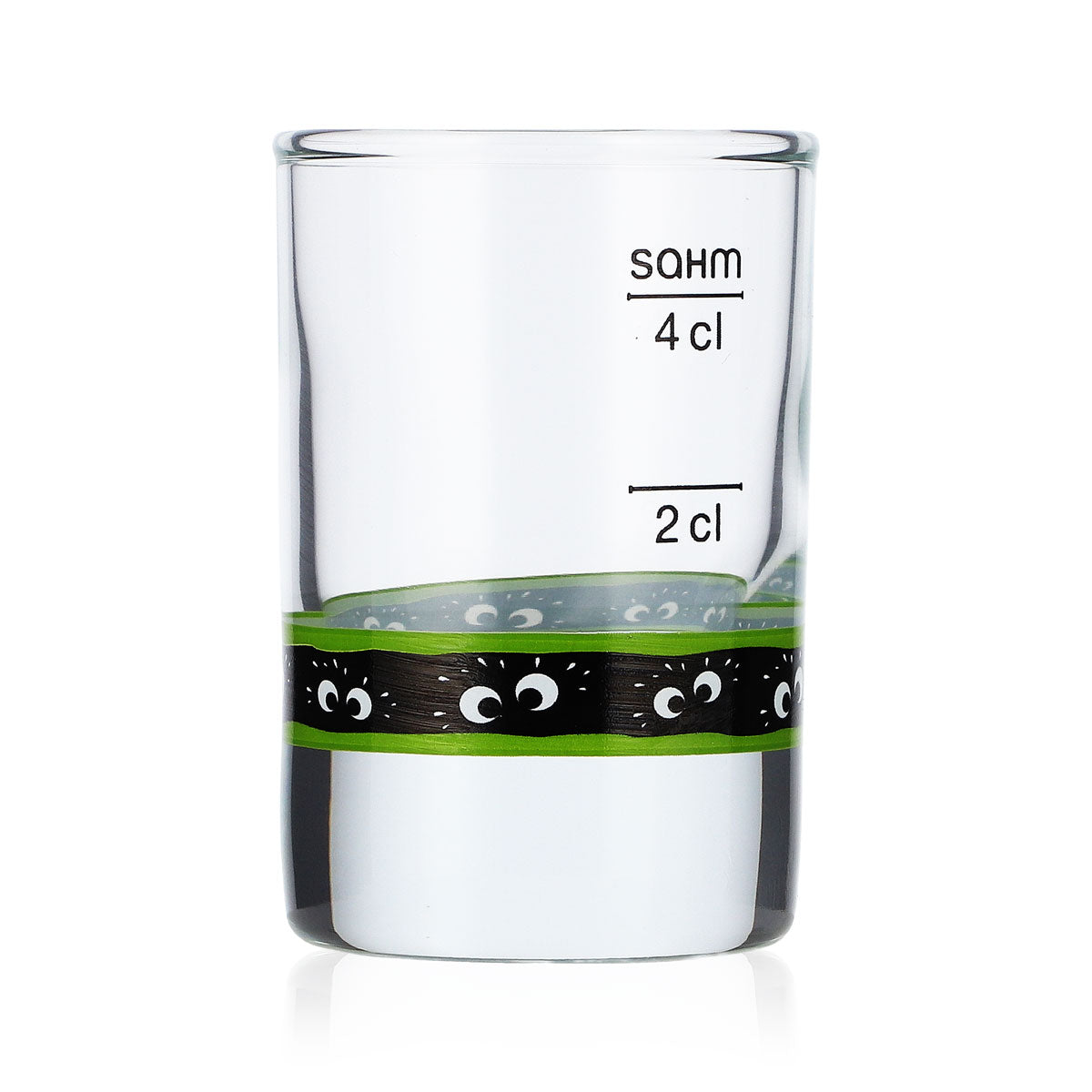 6 verres à liqueur Feigling de 2 cl/4 cl, verre à shot avec logo au fond (lot de 6) – Vue 3