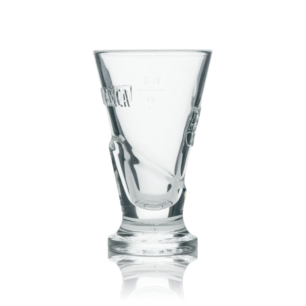 6x Fernet Branca Verres à liqueur en relief en forme de V Verres à shot Verres à liqueur – Vue 4