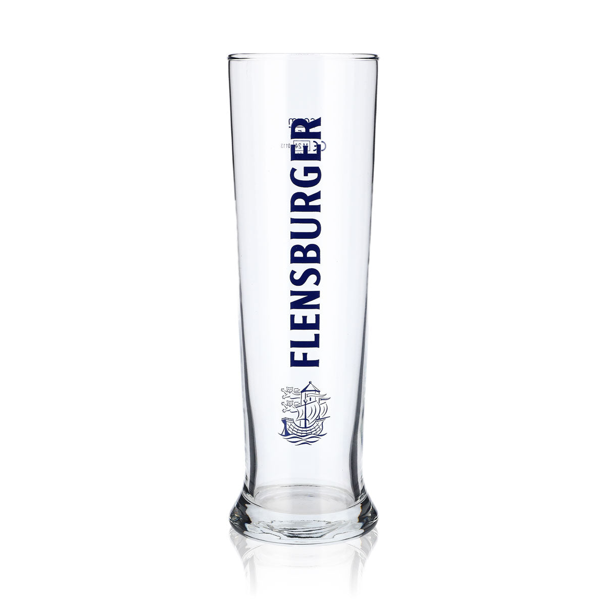 6 verres à bière Flensburg 0,5 l Verres à bière Verre à bière Gobelet bleu Inscription Vancouver – Vue 2