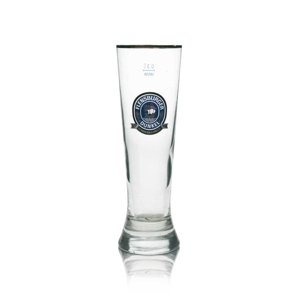 6 verres à bière tulipe Flensburg 0,3 l, bière brune, légèrement acidulée et fraîche, Rastal – Vue 2