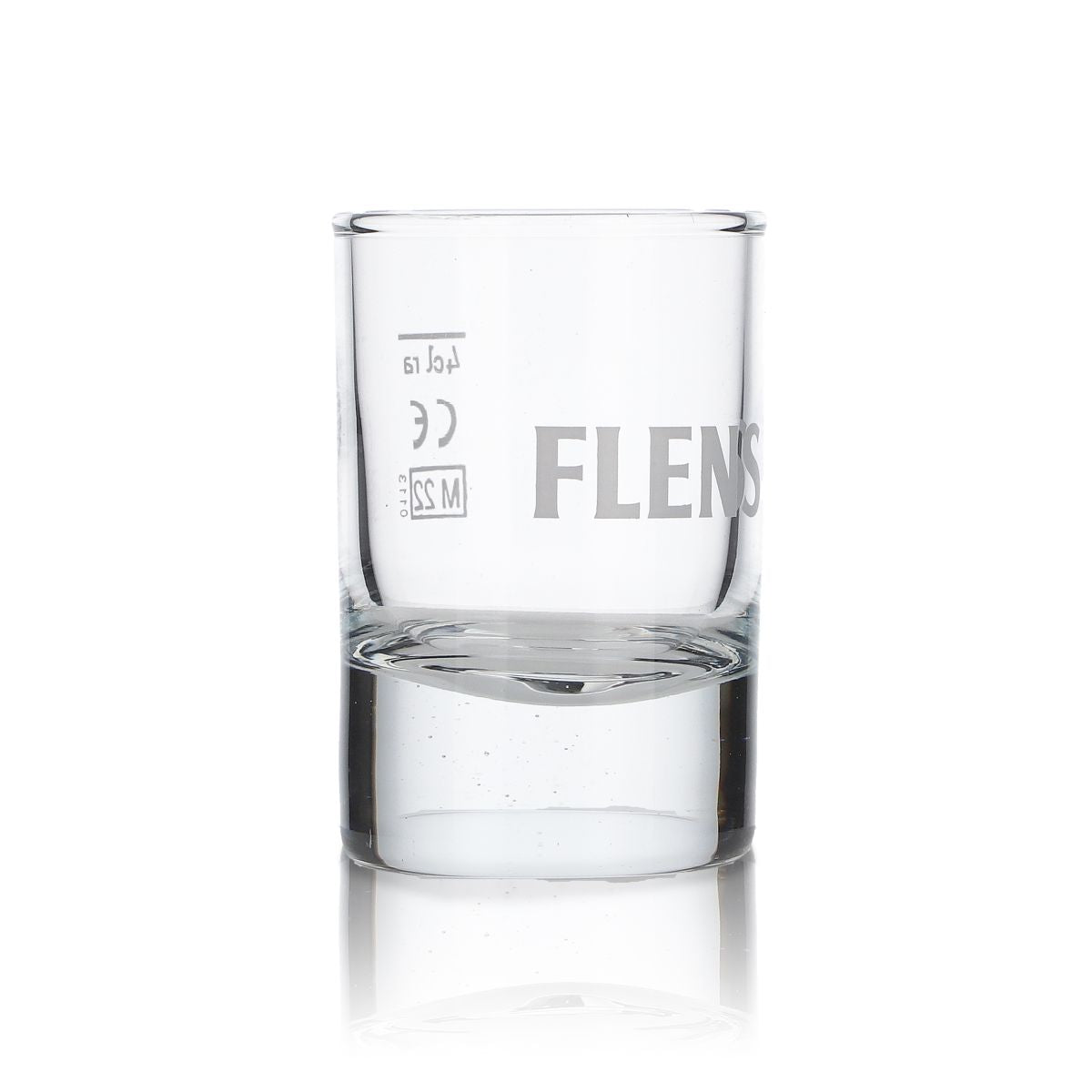 Lot de 6 mini-verres à bière Flensburger Pilsener / Verres à shot FLENS / NORDLICHT – Vue 3