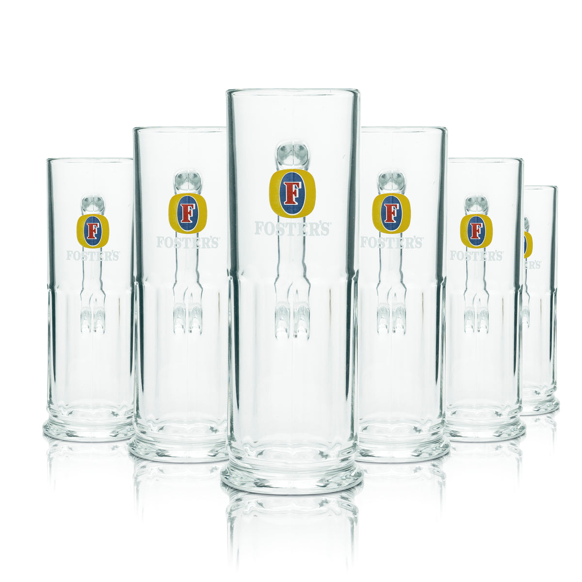 6 verres à bière Fosters 0,5 l Maximilian Seidel Sahm Henkel Verres Chopes Beer – Vue 4