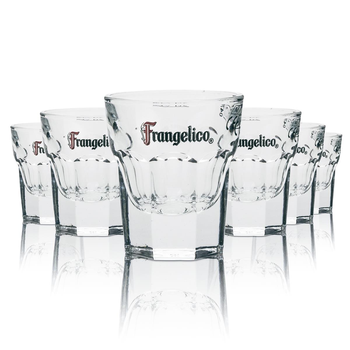 6 verres Frangelico + plateau Verres à shot 2 cl Verres à shot Stamper Shotmeter Schnapslatte – Vue 2