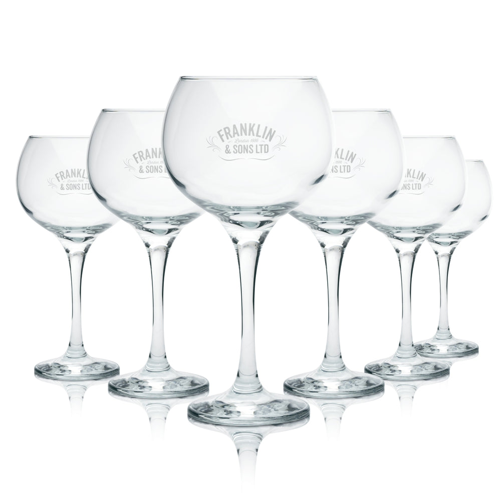 6 verres à gin Franklin Balloon 790 ml