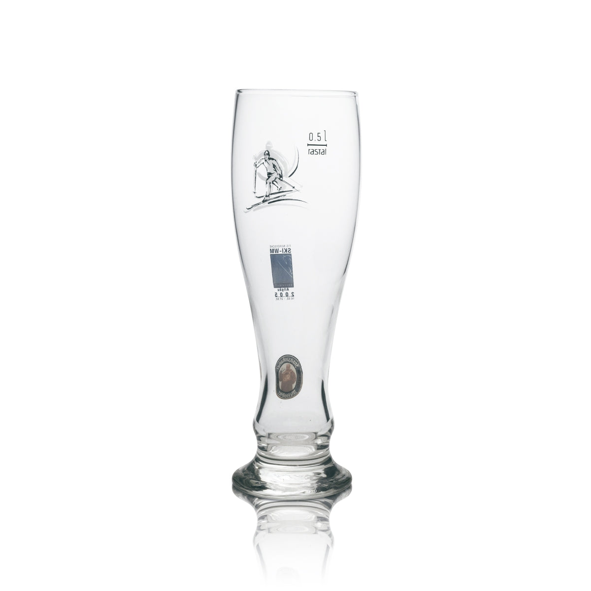 6 verres à bière Franziskaner édition ski 0,5 l rastal – Vue 3