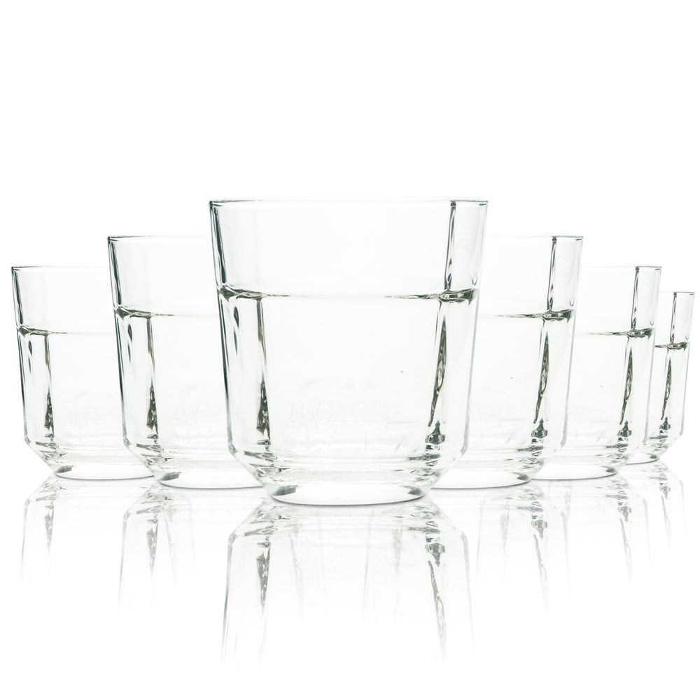 6 verres Fritz Cola 0,2 l Tumbler Relief Verres de dégustation Retro Braus Jus Cola
