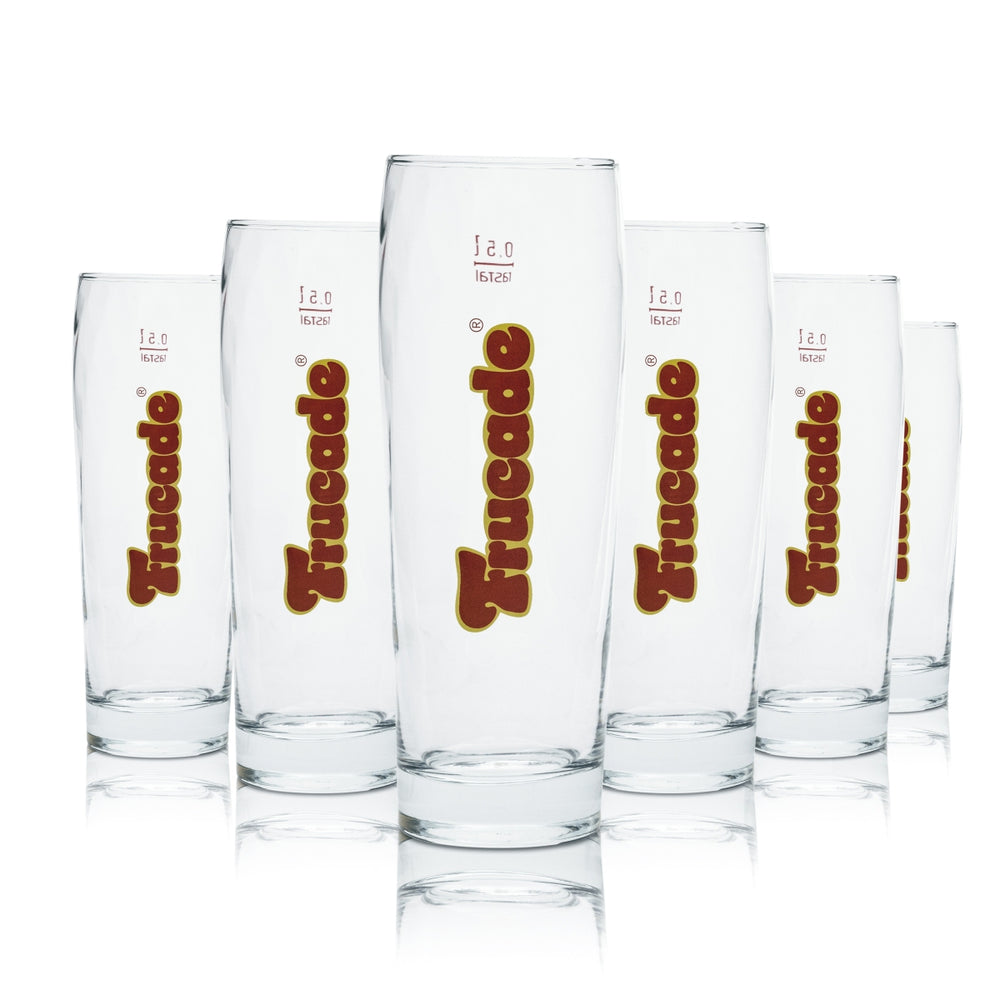 6x Frucade verre 0,5 l gobelet boisson gazeuse limonade verres régionaux Spezi Schorle Gastro