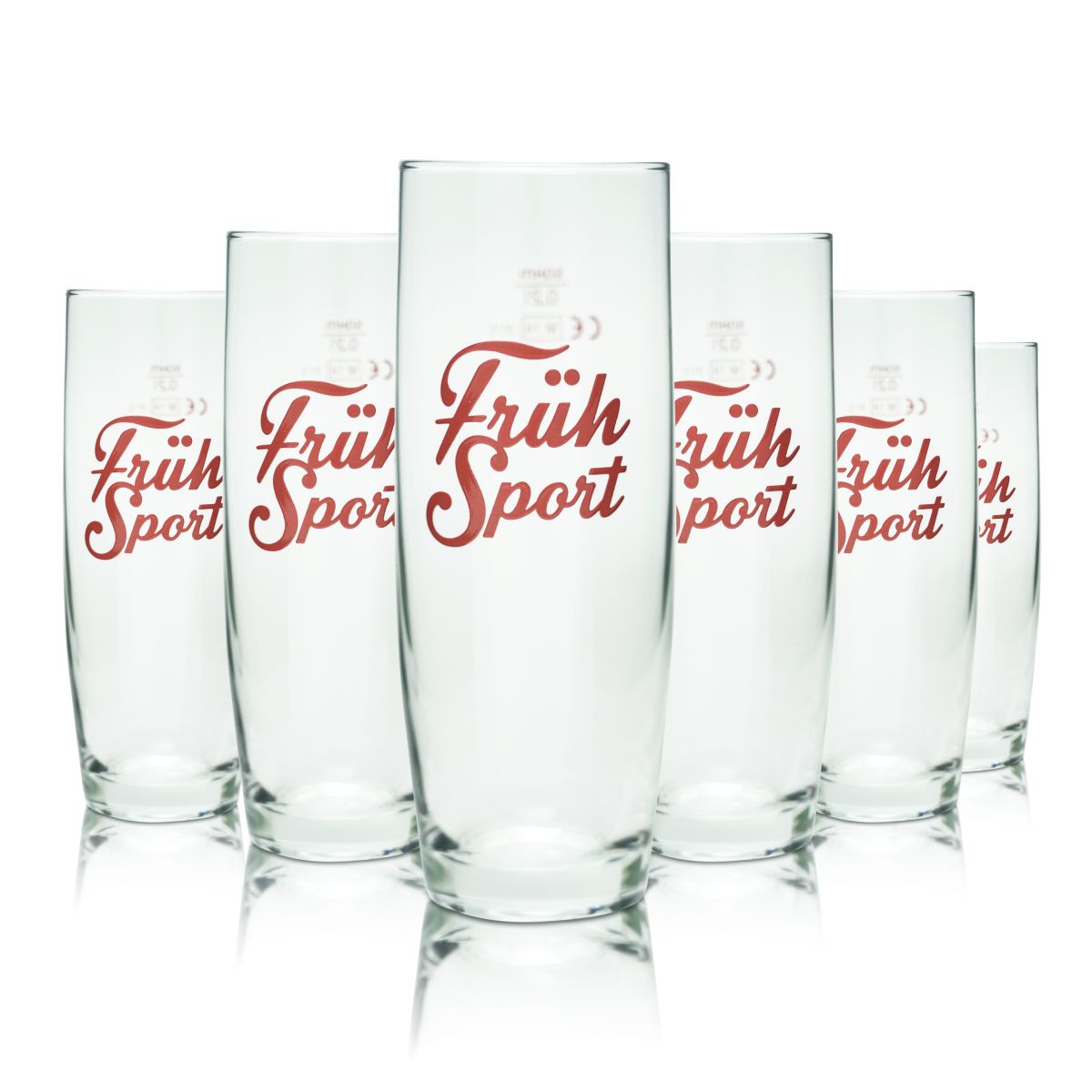 6 verres à bière Früh Kölsch 0,2 l Kölschstange Früh Sport Set de verres Brasserie Cologne – Vue 3