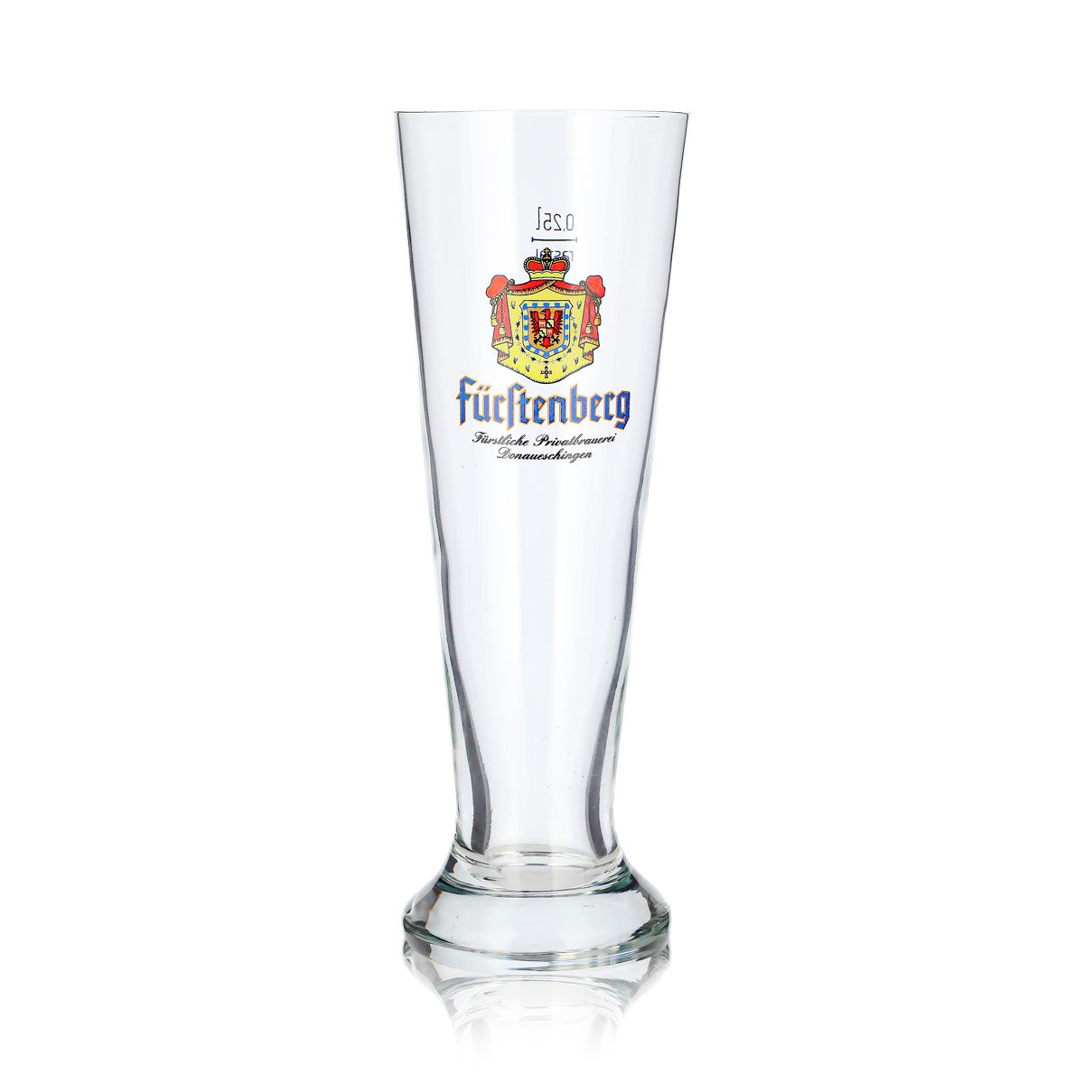 6 verres à bière Fürstenberg de 0,25 l, modèle « Pokal », de la brasserie privée princière de Rastal (lot de 6) – Vue 2