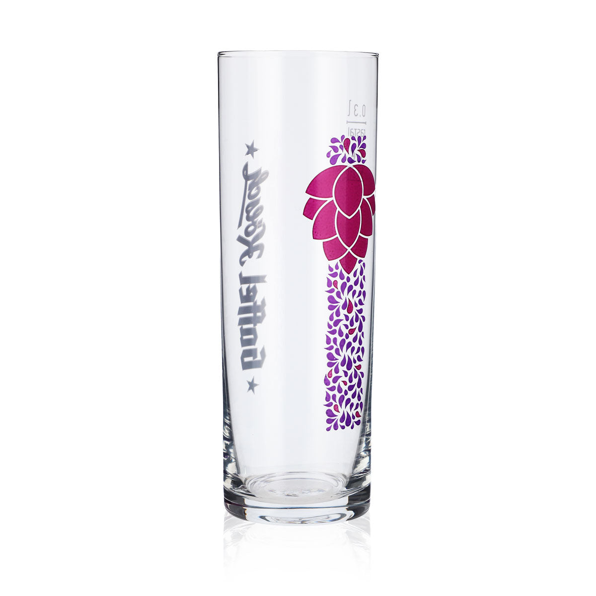 6 verres à bière Gaffel 0,3 l, motif houblon violet – Vue 6