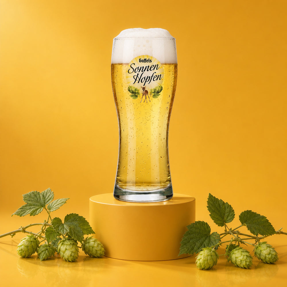 6 verres à bière Gaffel 0,5 l « Sonnenhopfen » Rastal Bavaria