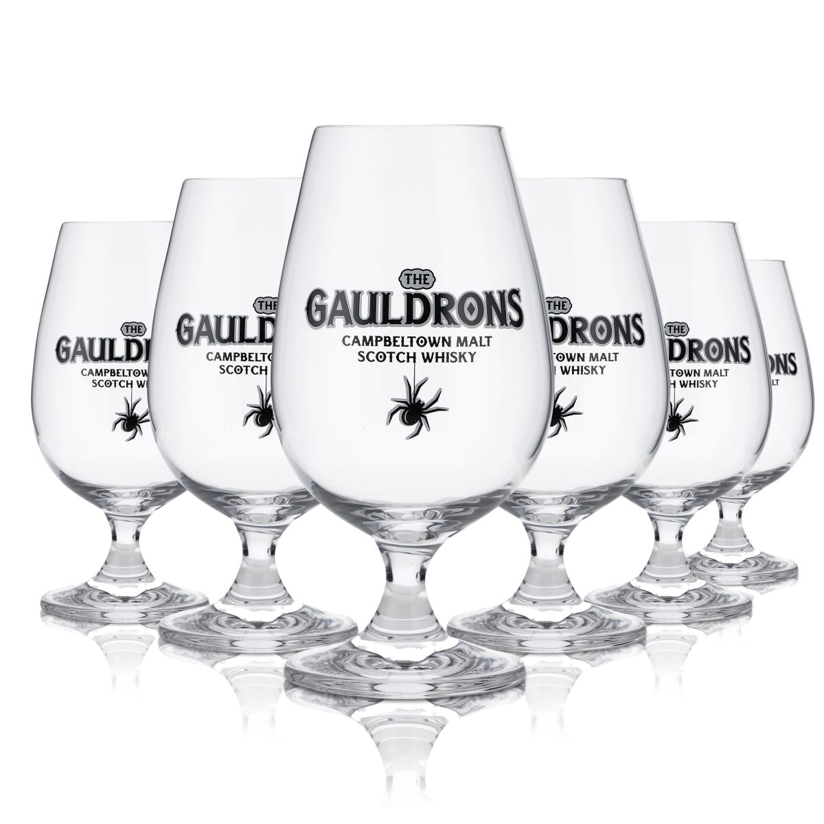 6 verres Gauldrons 0,17 l Verre à whisky Verre de dégustation Verre à nez Scotch Malt