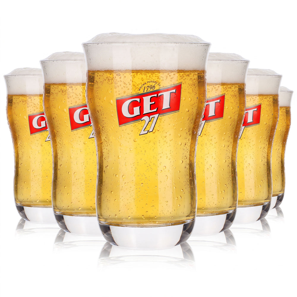 Lot de 6 verres à liqueur Get 27, verres à long drink de 0,34 l, Maison fondée en 1796 LDG (lot de 6)