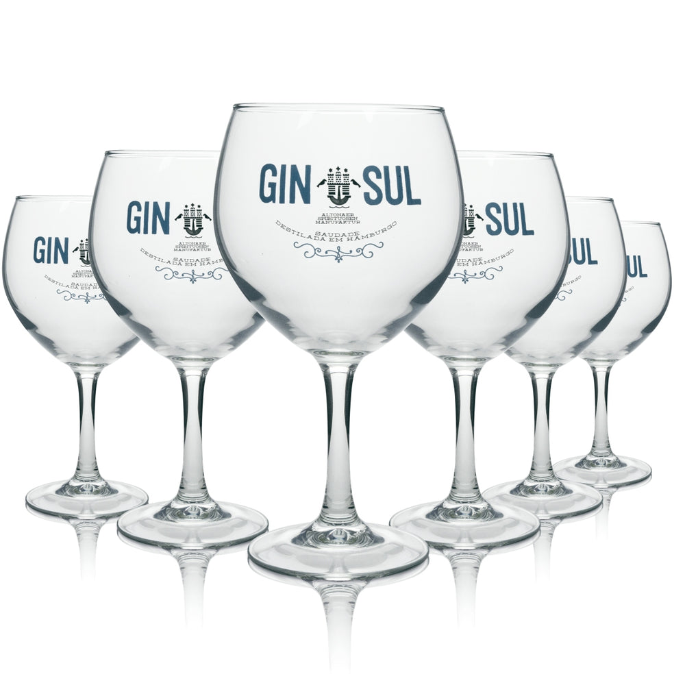 6 verres à gin Gin Sul 0,62 l Copa Ballon Verres Gin Tonic Fizz Longdrink Hambourg Gastronomie