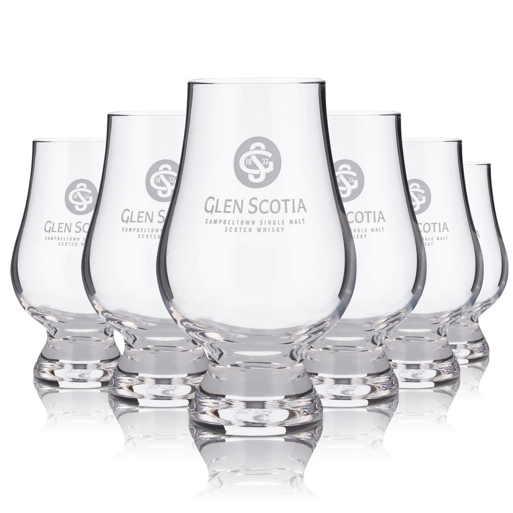 6 verres Glen Scotia 0,1 l Verre à dégustation Glencairn Distillery Scotch