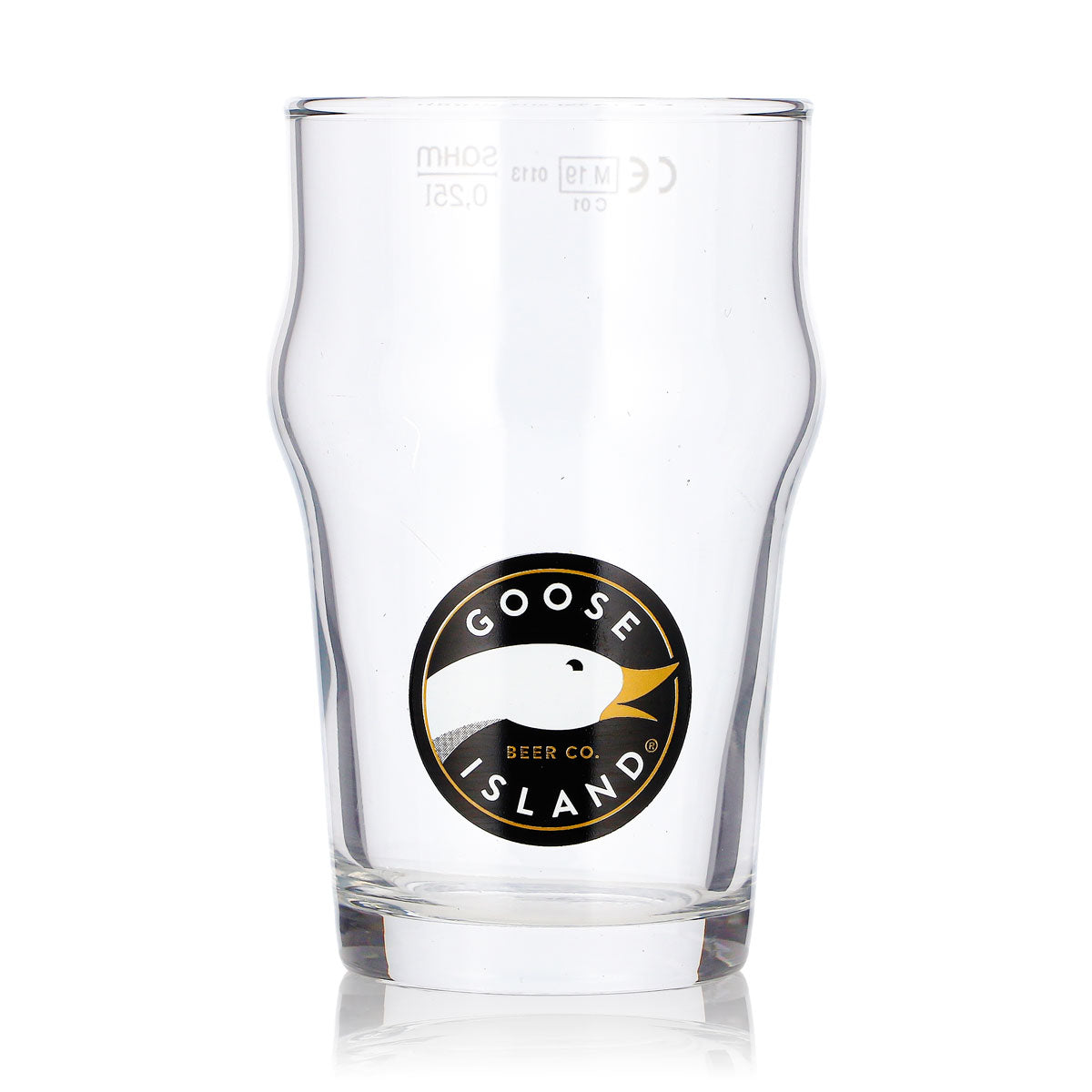 Lot de 6 verres à bière Goose Island 0,25 l, verre à long drink, logo « Gans » 1988, verre à bière Sahm (lot de 6) – Vue 2