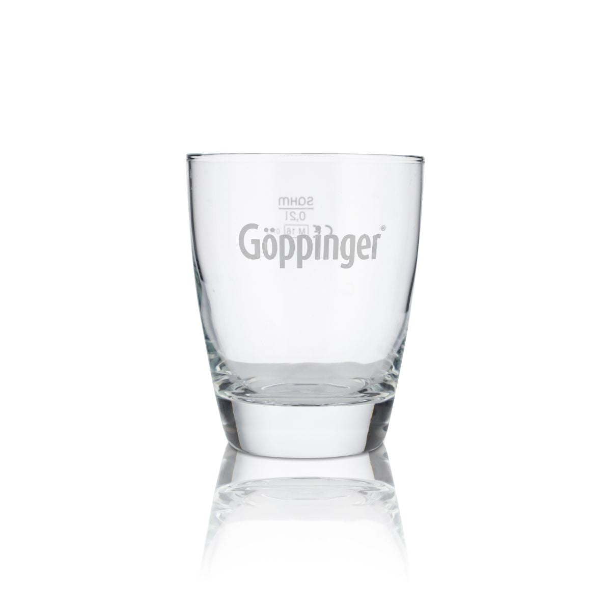 6x Göppinger Glas 0,2l eau minérale gazeuse Tumbler Gobelets Set de verres Gastro – Vue 2