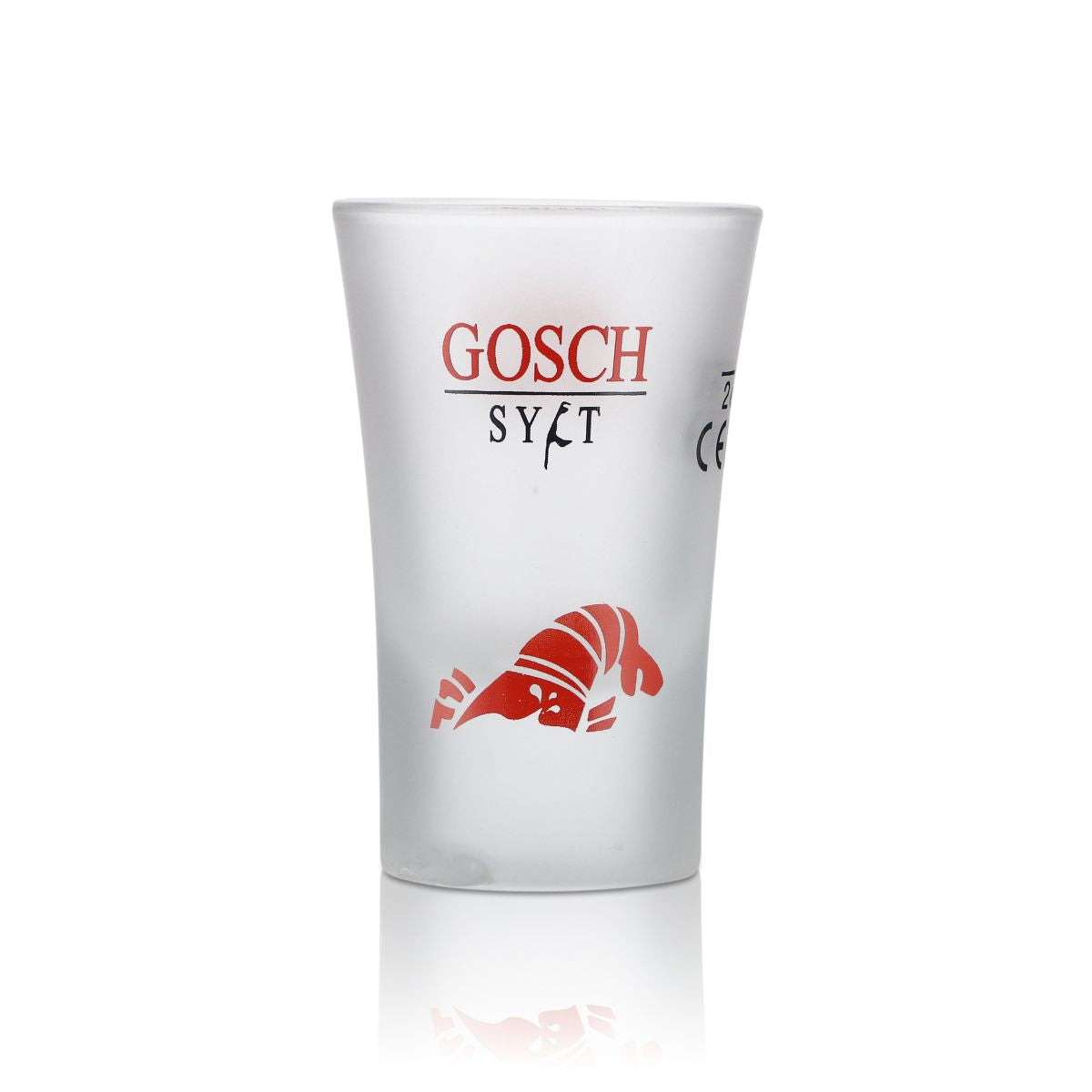 6x Gosch Sylt Verre 2 cl Set de verres à aquavit satinés Stamper Verre à schnaps – Vue 2