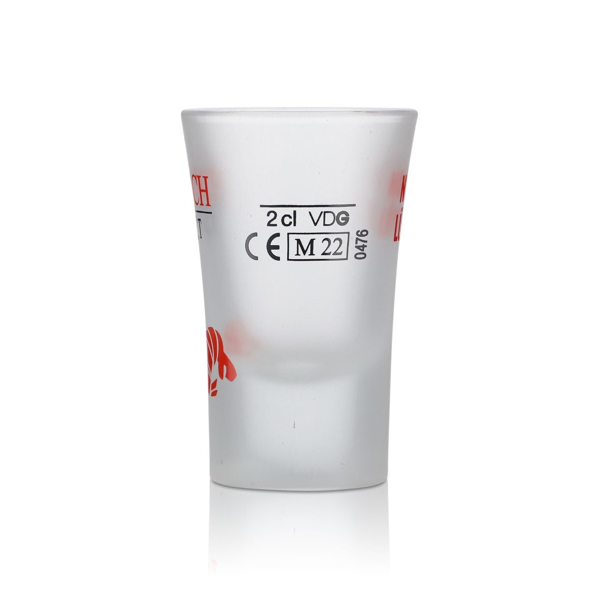 6x Gosch Sylt Verre 2 cl Set de verres à aquavit satinés Stamper Verre à schnaps – Vue 3
