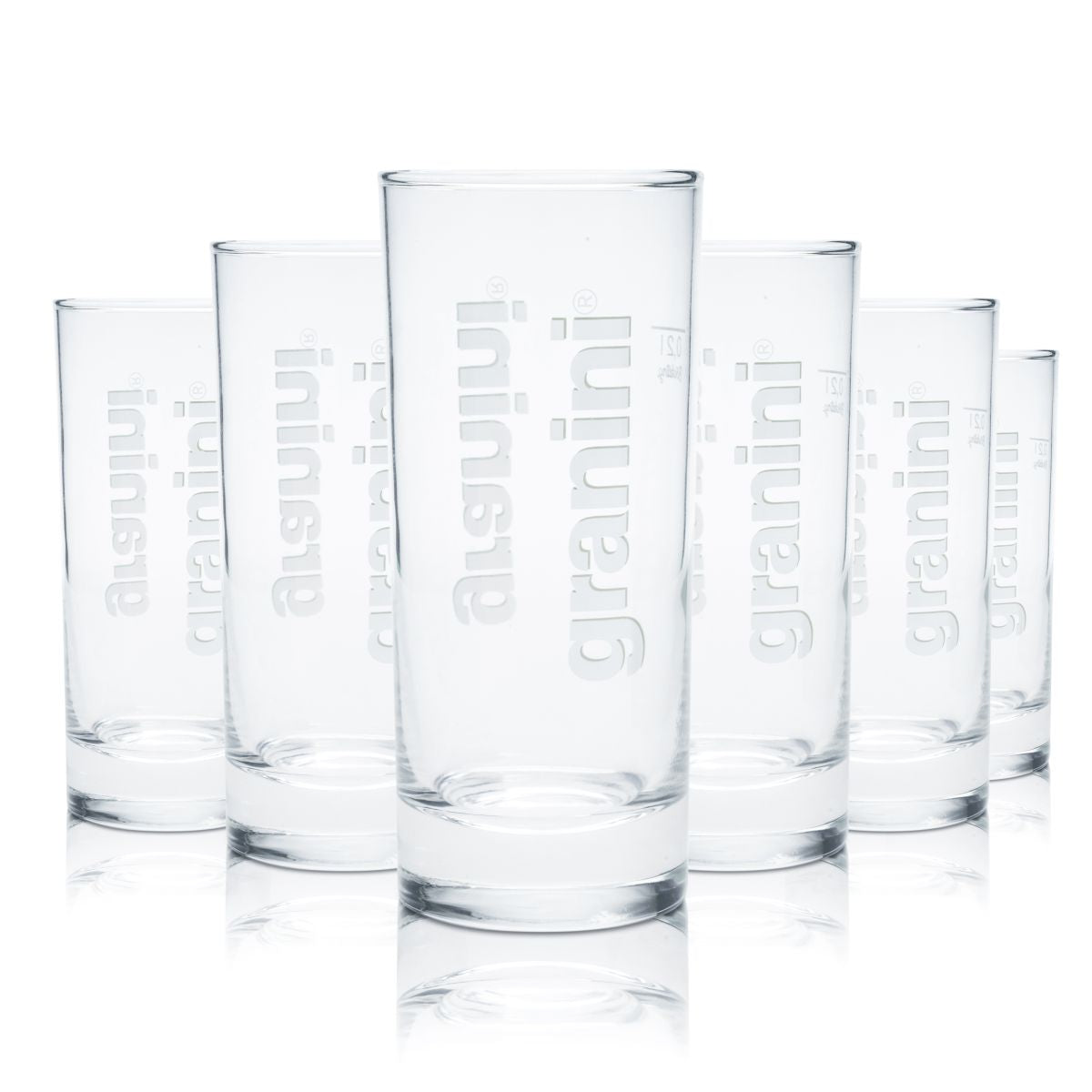 6x Granini verre 0,2 l verre à long drink Willi tasse verre à boire verre ensemble jus eau