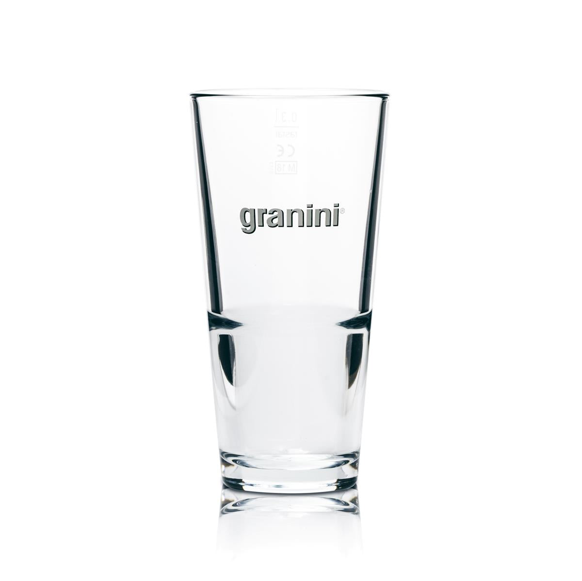 6 verres Granini 376 ml pour cocktails long drink, jus, eau, verres à cocktail, verres gastronomiques, bars – Vue 2