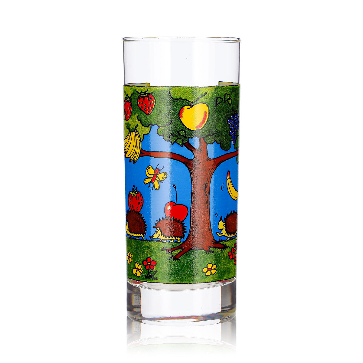 6 verres à jus Granini de 0,2 l avec motif hérisson : pour boire avec plaisir – Vue 2