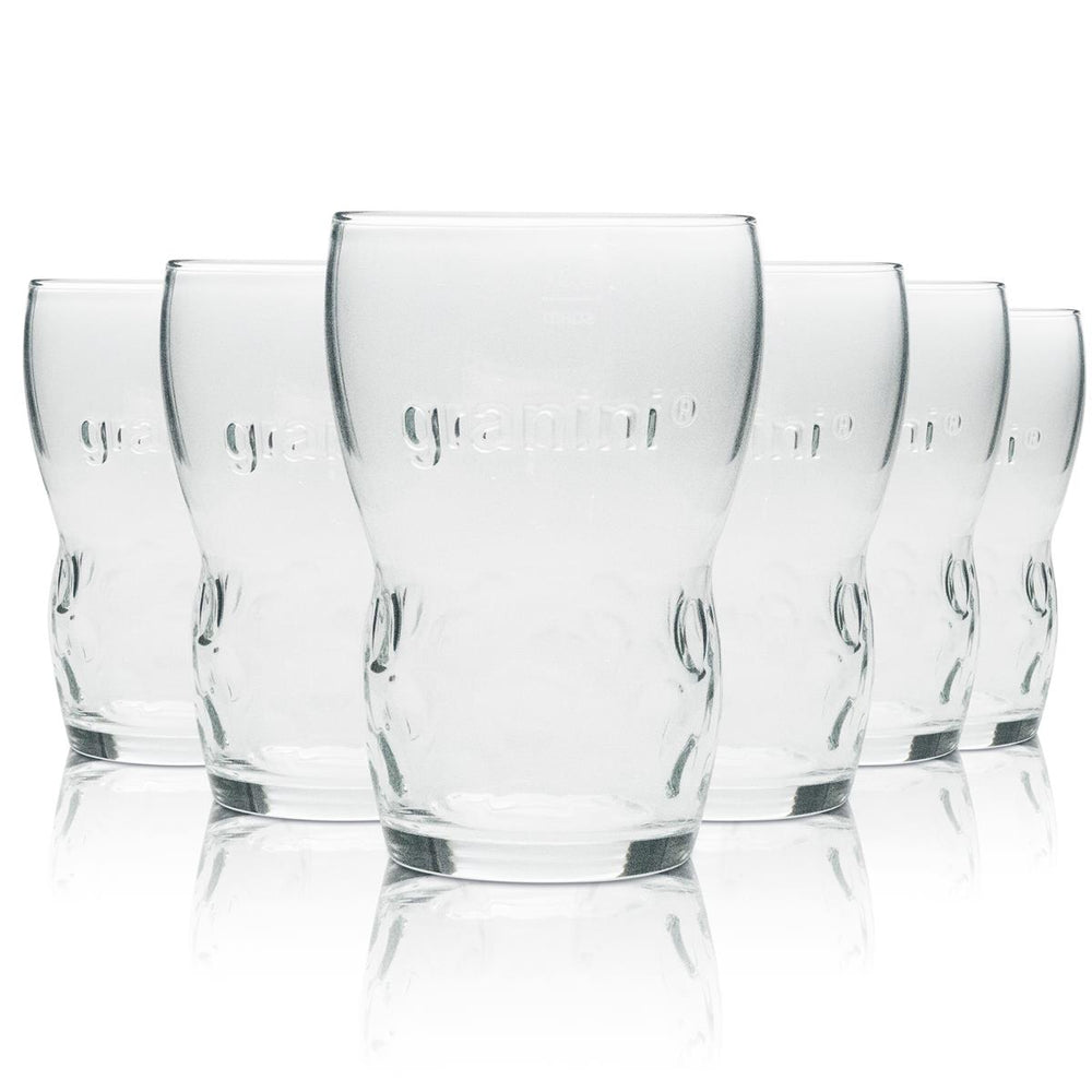 6x Granini Jus Longdrink en verre 300 ml Sahm