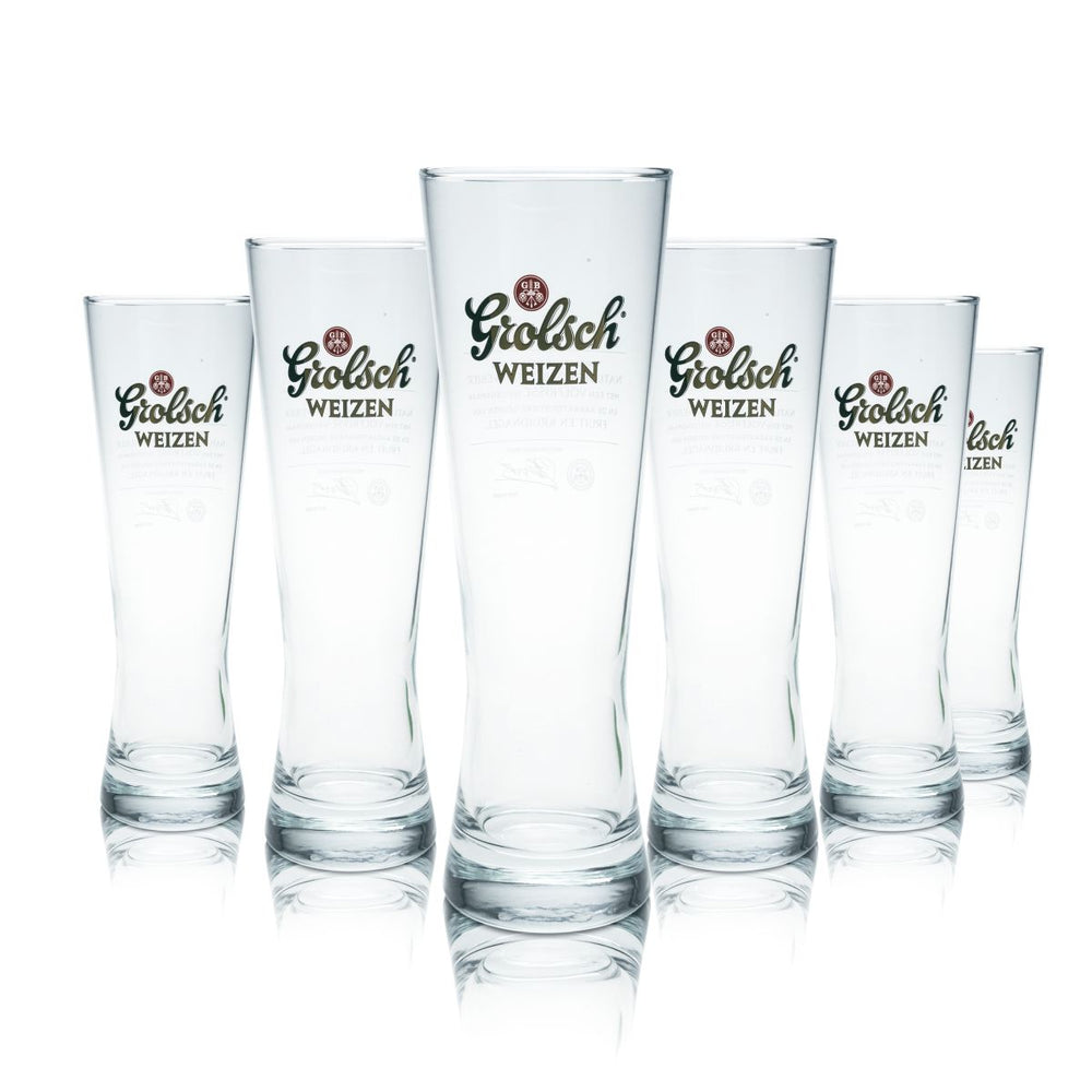 6 verres à bière Grolsch 0,5 l Verres à bière blanche Verres à bière blanche Verres Set Brasserie Gastronomie
