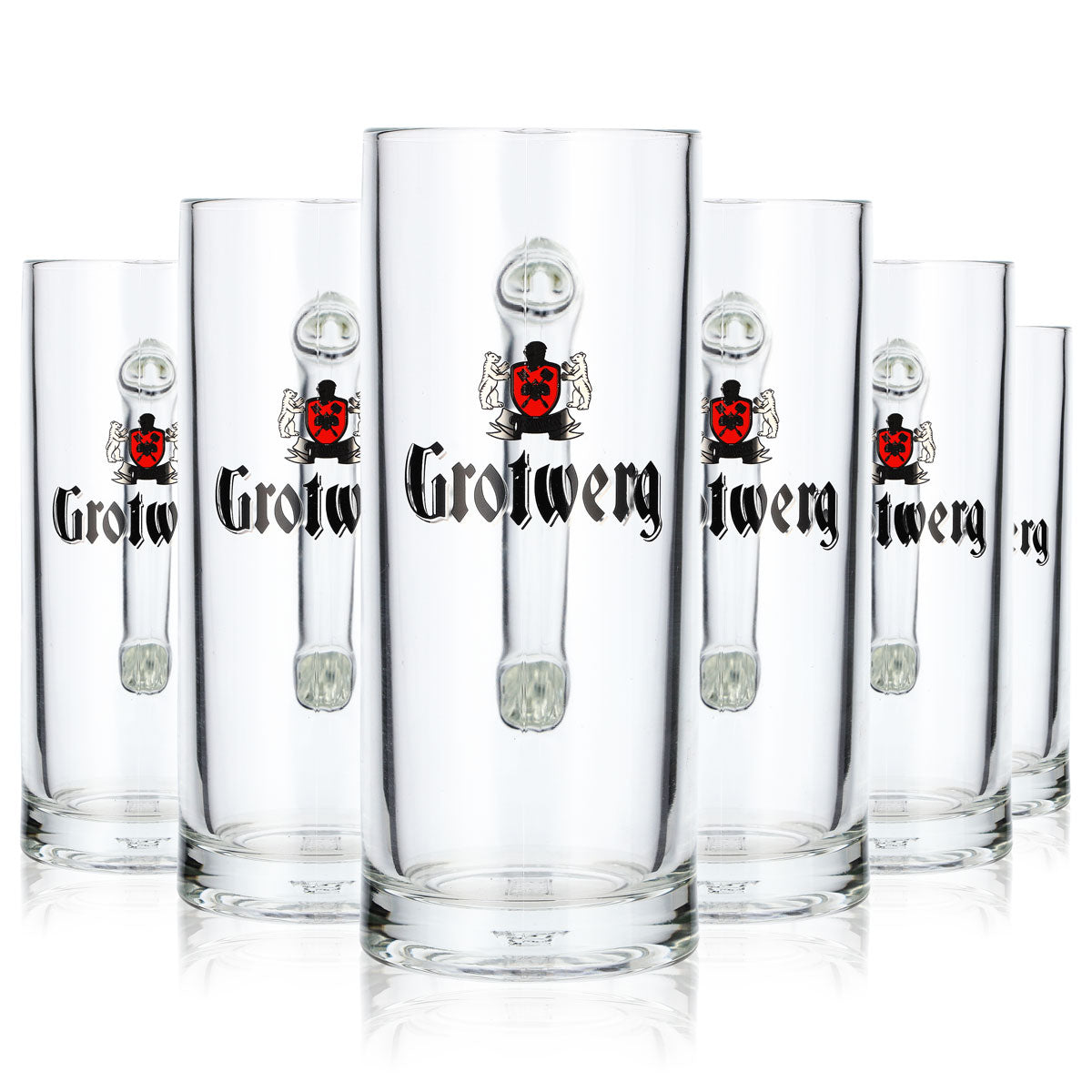 Lot de 6 verres à bière Grotwerg, chope de 0,3 l, modèle Rastal Seidel (lot de 6)