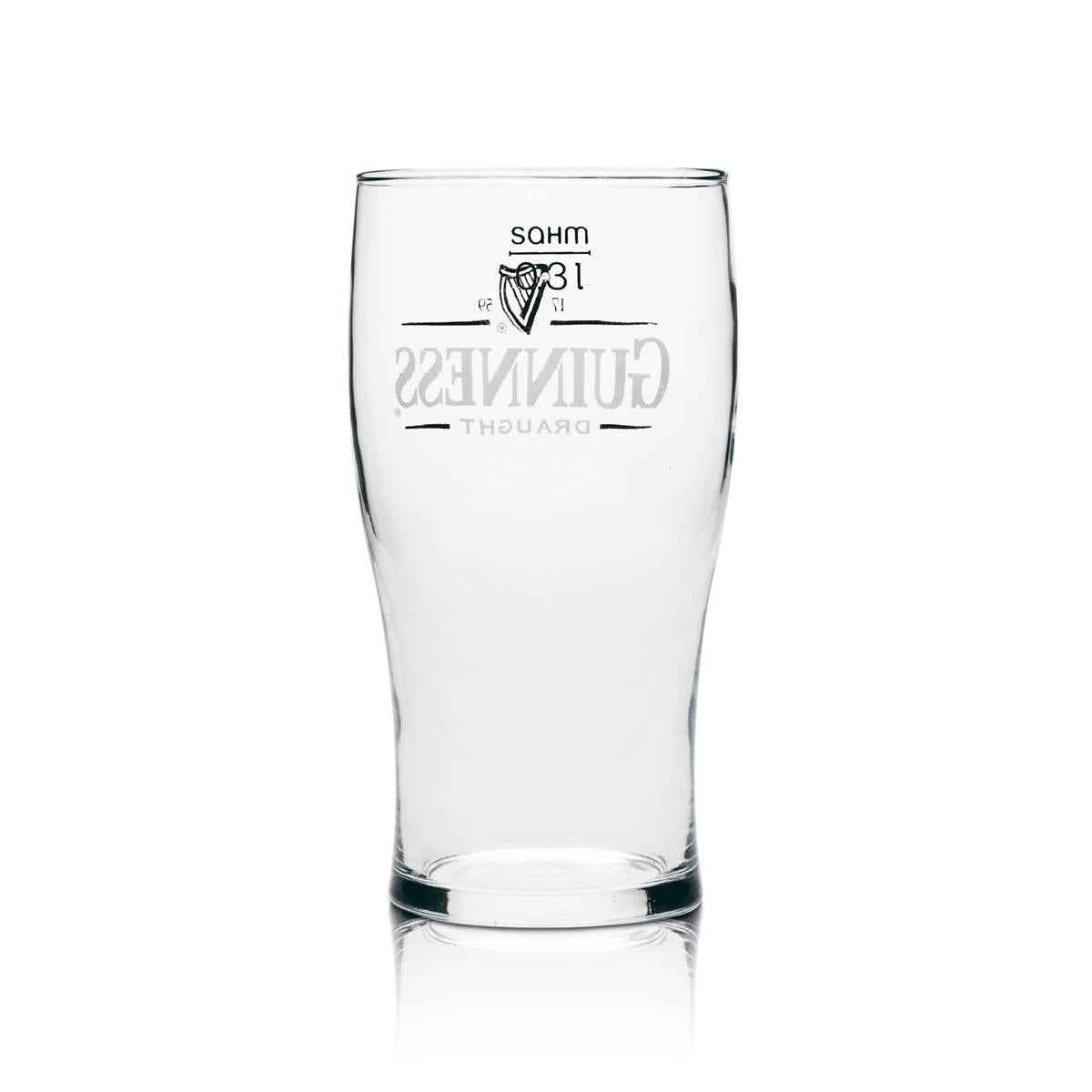 6 verres à bière Guinness 0,3 l Sahm Draught – Vue 3
