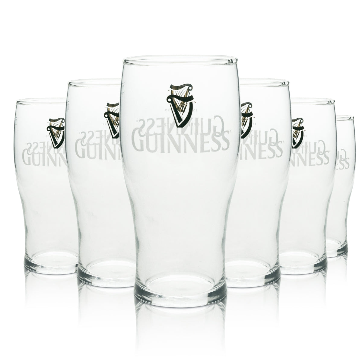 6 verres à bière Guinness Longdrink 0,33 l