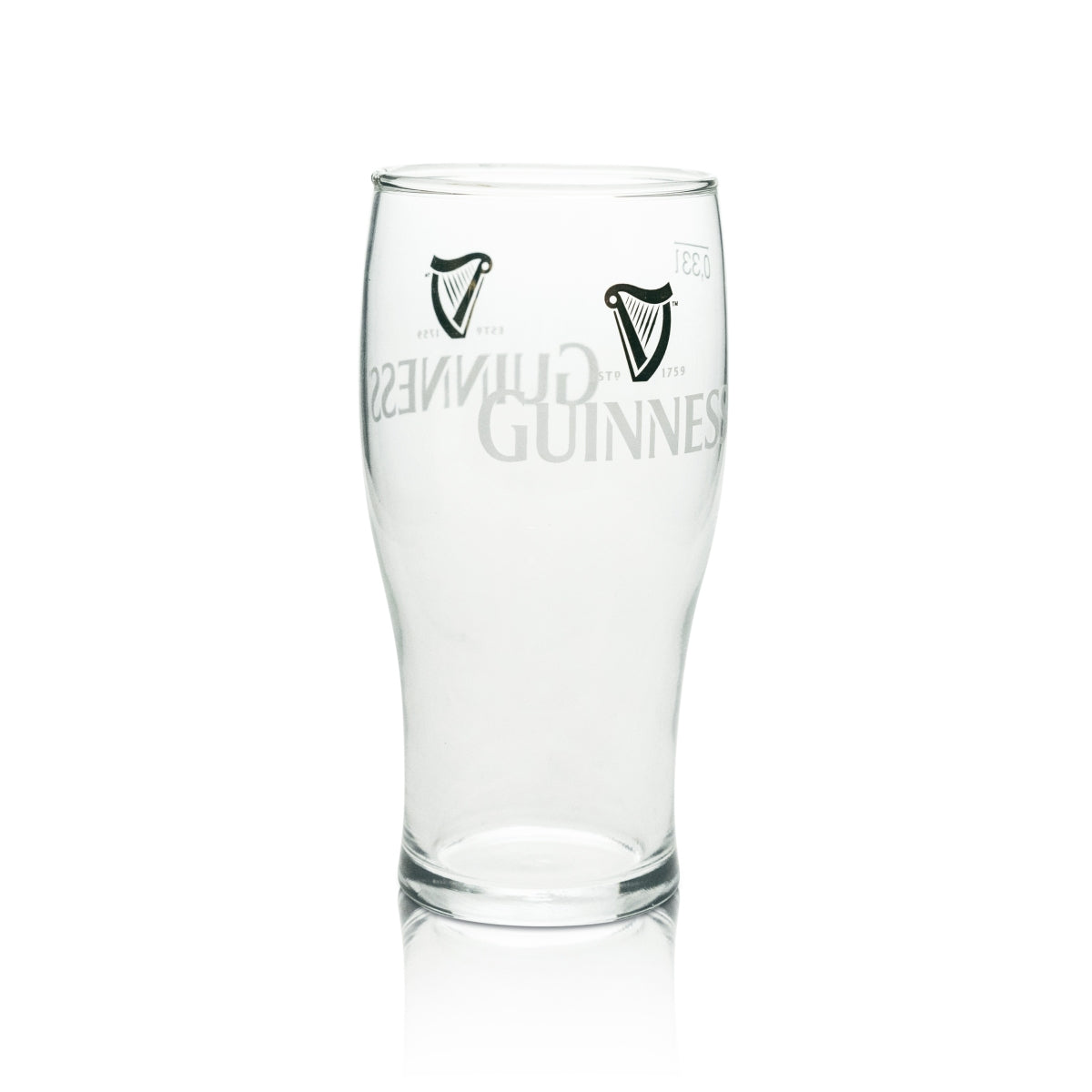 6 verres à bière Guinness Longdrink 0,33 l – Vue 3