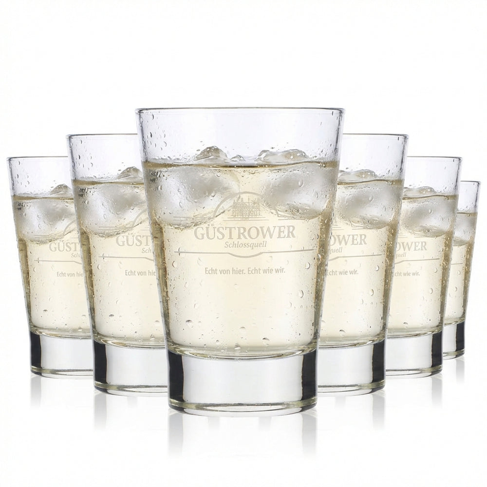 6 verres à eau Güstrower Verres gastronomiques 0,21 l Gobelets en forme de V Libbey York