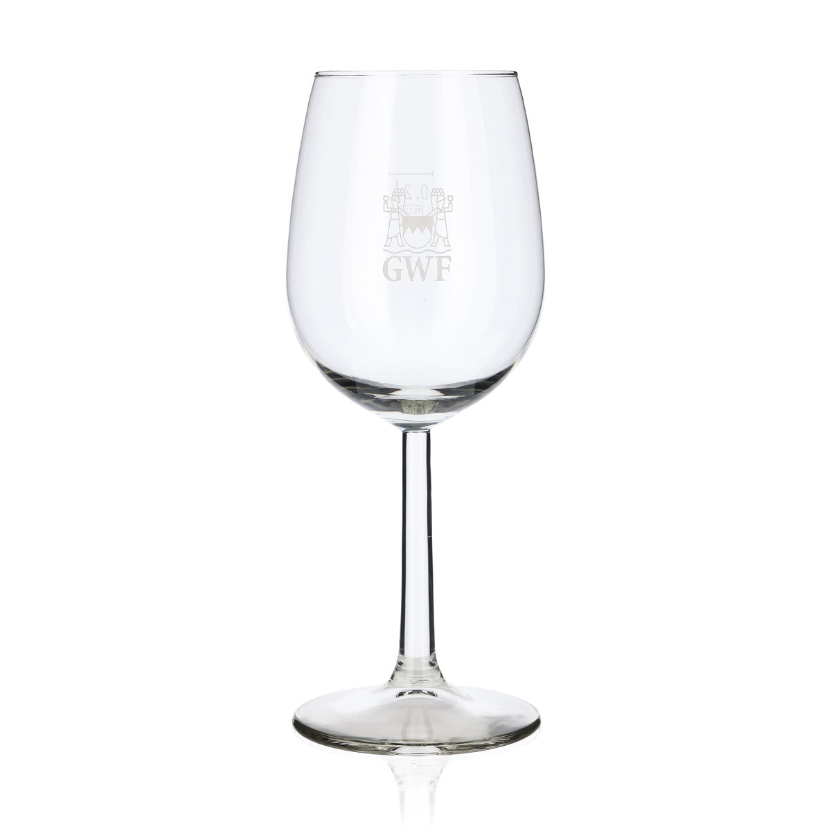 6 verres à vin GWF Frankenwein, verres à pied de 0,20 l, logo argenté « Bouquet » (lot de 6) – Vue 2