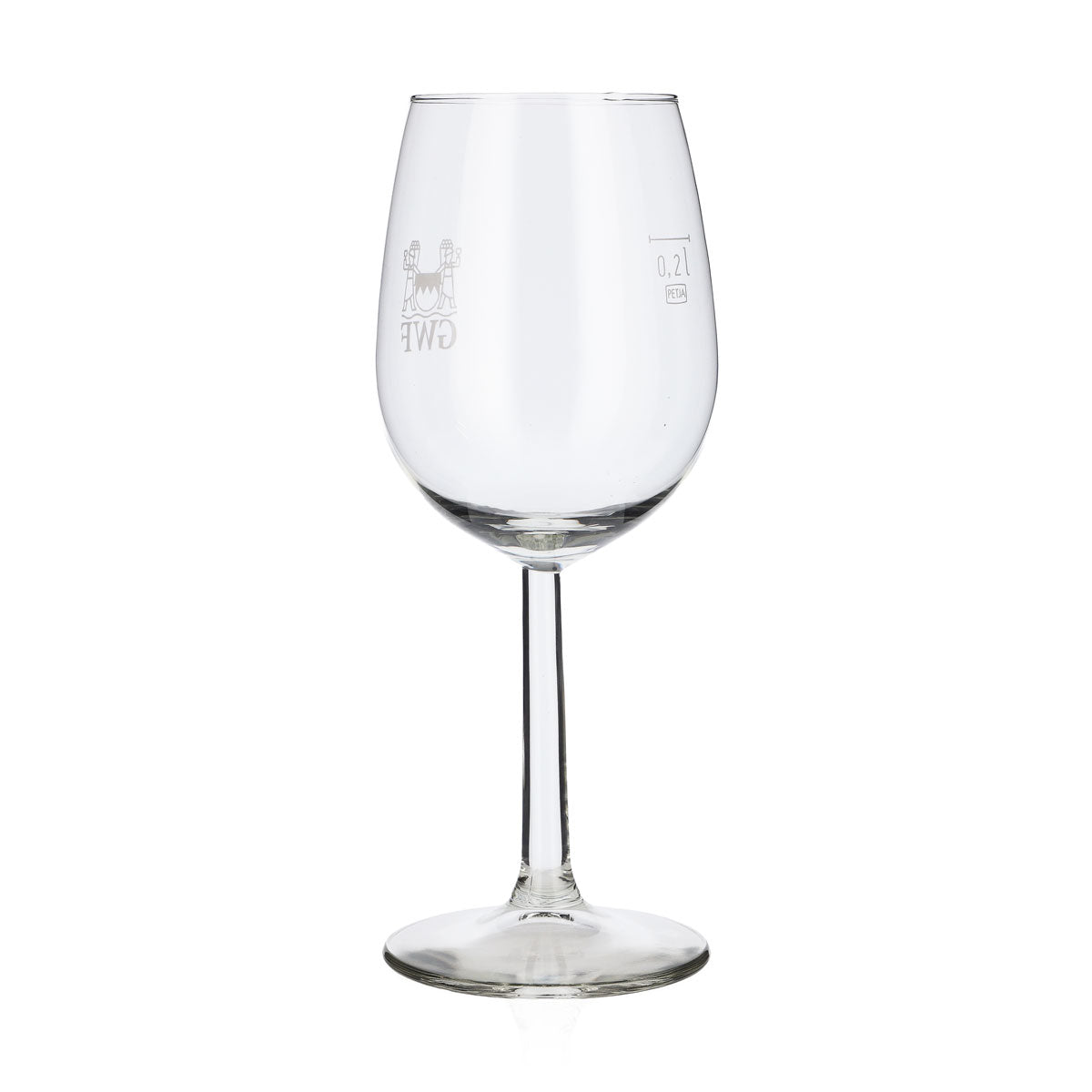 6 verres à vin GWF Frankenwein, verres à pied de 0,20 l, logo argenté « Bouquet » (lot de 6) – Vue 4