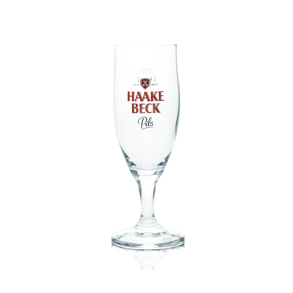 6 verres Haake Beck 0,2 l Pils Tulipe Draft Beer Glases Brasserie Gastronomie Calibrés – Vue 2