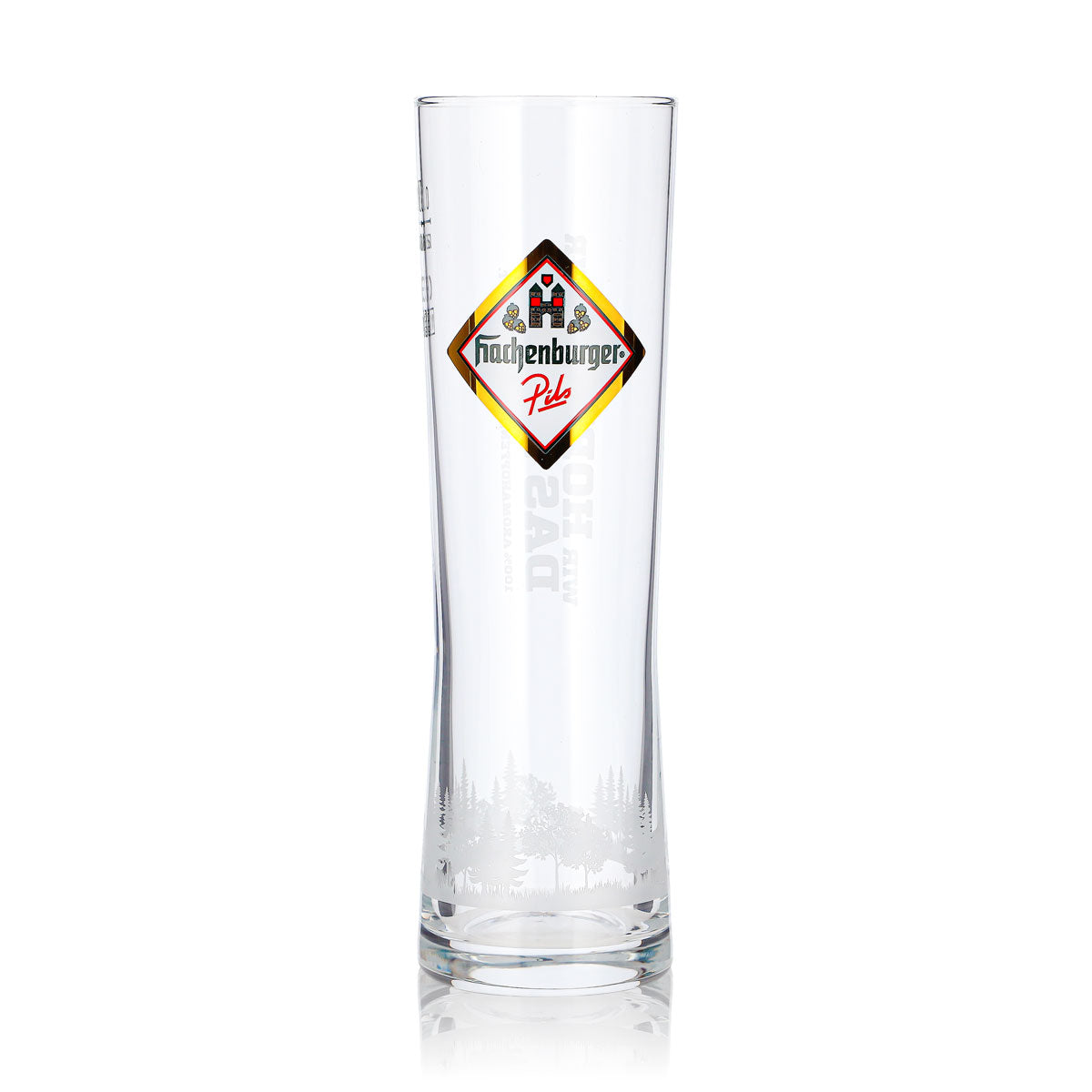 6 verres à bière Hachenburger 0,2 l, type longdrink, Pils Rastal, logo doré (lot de 6) – Vue 2