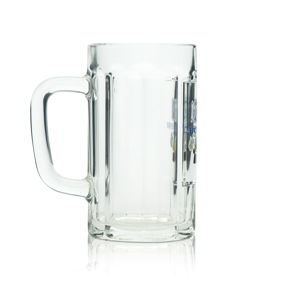 6 verres à bière Hacker Pschorr 0,25 l, chope Staufeneck Sahm Seidel, verres Humpen Beer – Vue 3