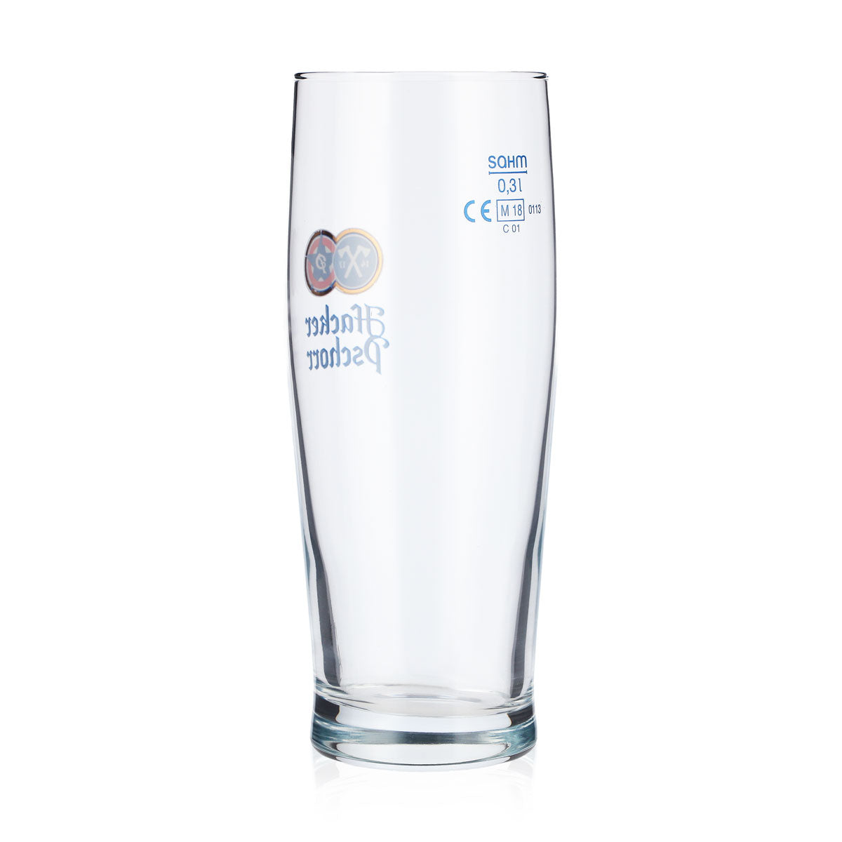6 verres à bière Hacker Pschorr 0,3 l, logo bleu Sahm – Vue 4