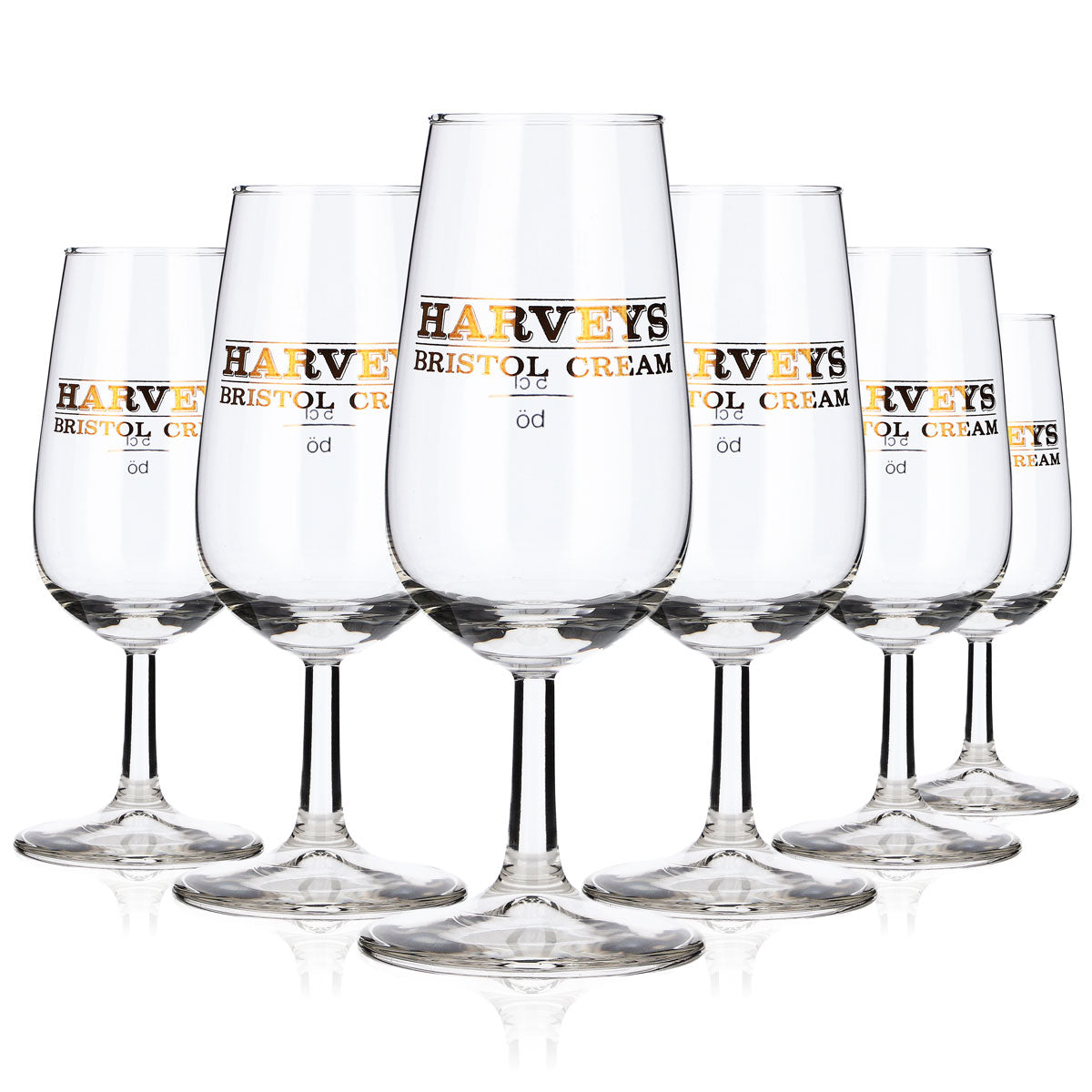 6 verres à dégustation Harvey Glas 5 cl « Bristol Cream » Böckling – Vue 5