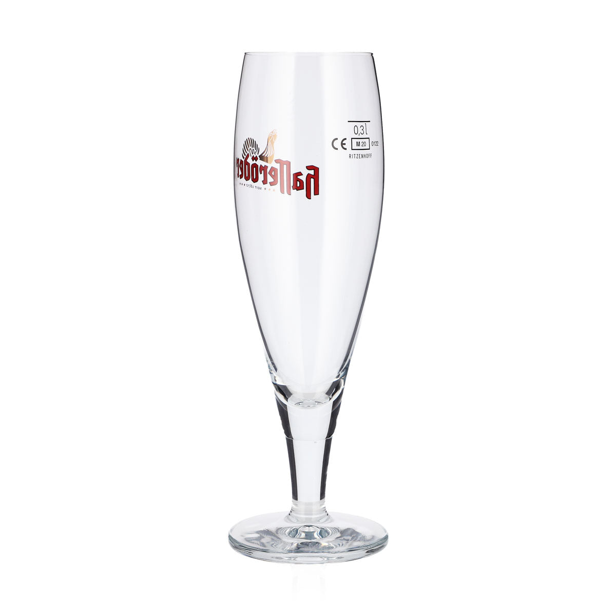 6 verres à bière Hasseröder de 0,3 l, modèle « Pokal » avec coq doré, Ritzenhoff, forme tulipe – Vue 4