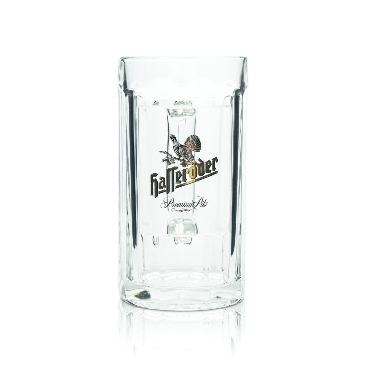 6 verres à bière Hasseröder 0,5 l, chopes Sahm Seidel avec anse, verres à bière Pils – Vue 2