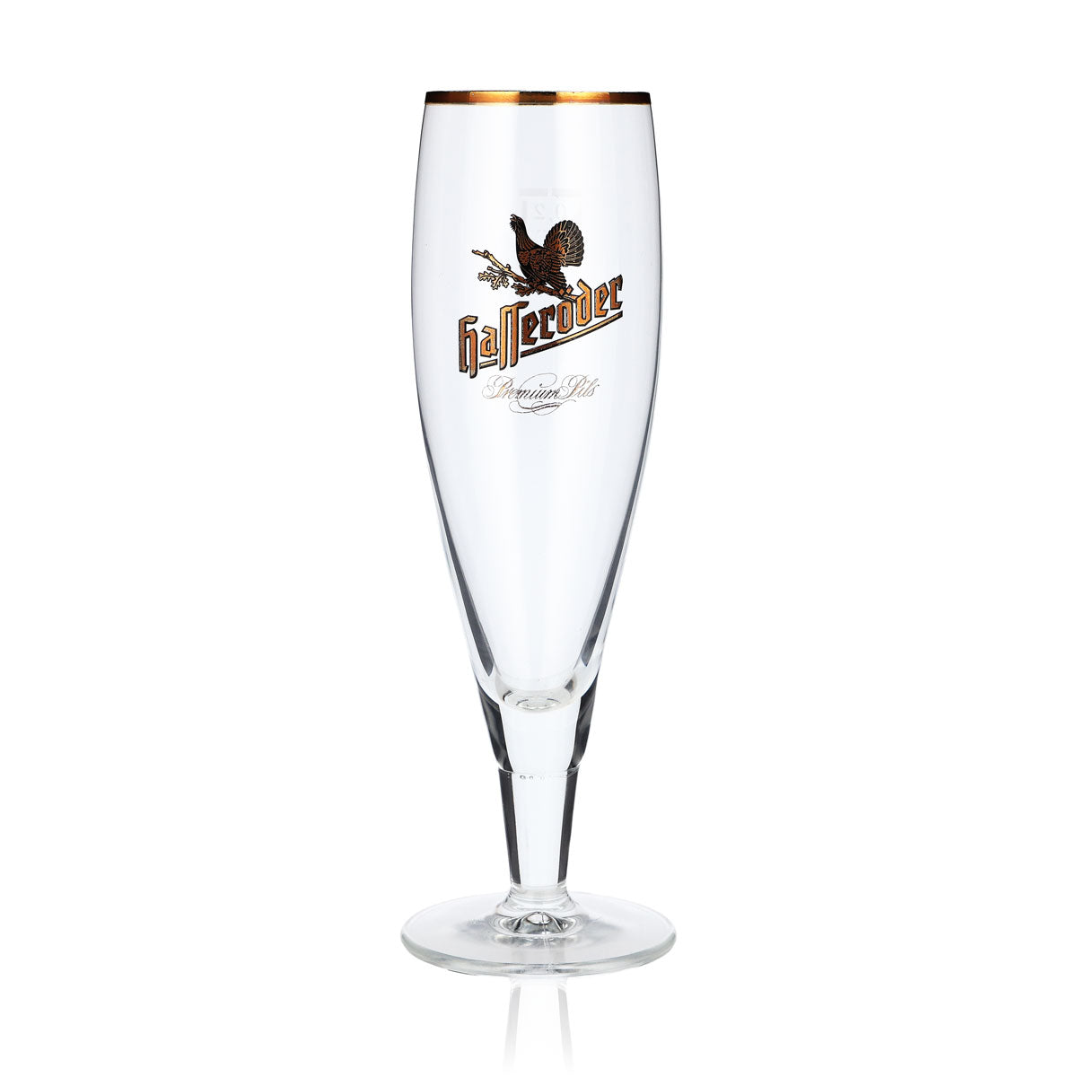 6 verres à bière Hasseröder Verres à pied 0,2 l Bord doré Alegro Pokal long Ritzenhoff – Vue 2