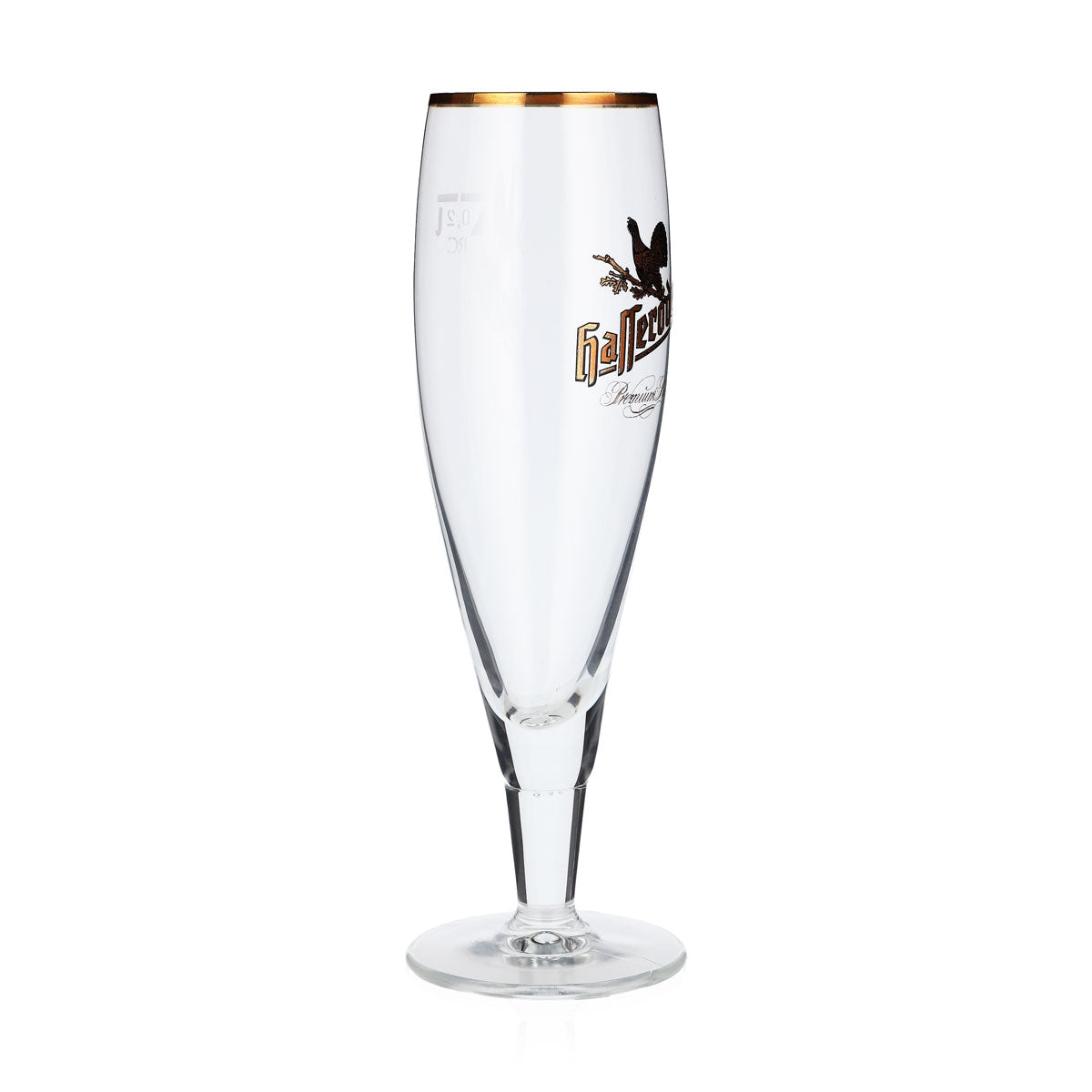 6 verres à bière Hasseröder Verres à pied 0,2 l Bord doré Alegro Pokal long Ritzenhoff – Vue 3
