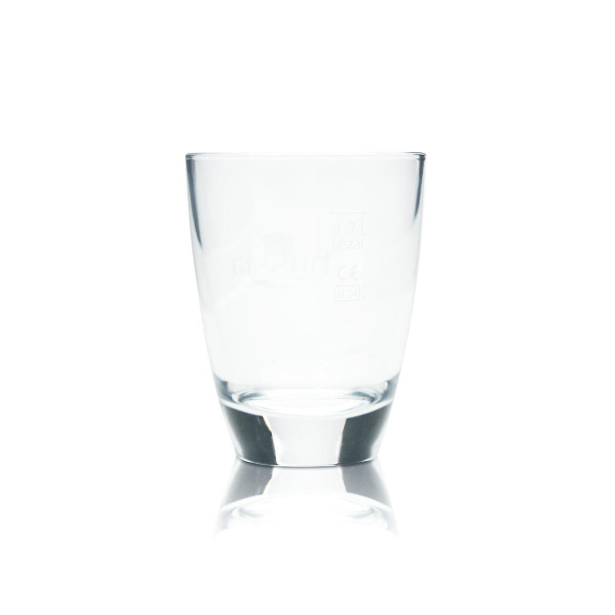 6 verres Hassia 0,2 l, eau minérale gazeuse, verres gastronomiques calibrés – Vue 3