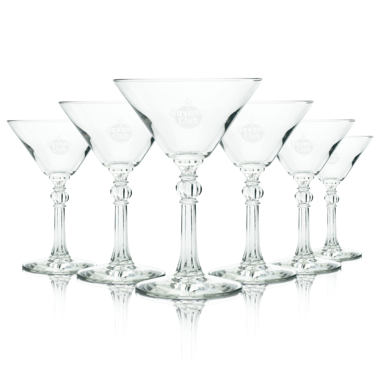 6 verres Havana 0,2 l Verres à martini Verres à pied Floritida Gastro Longdrink Bar