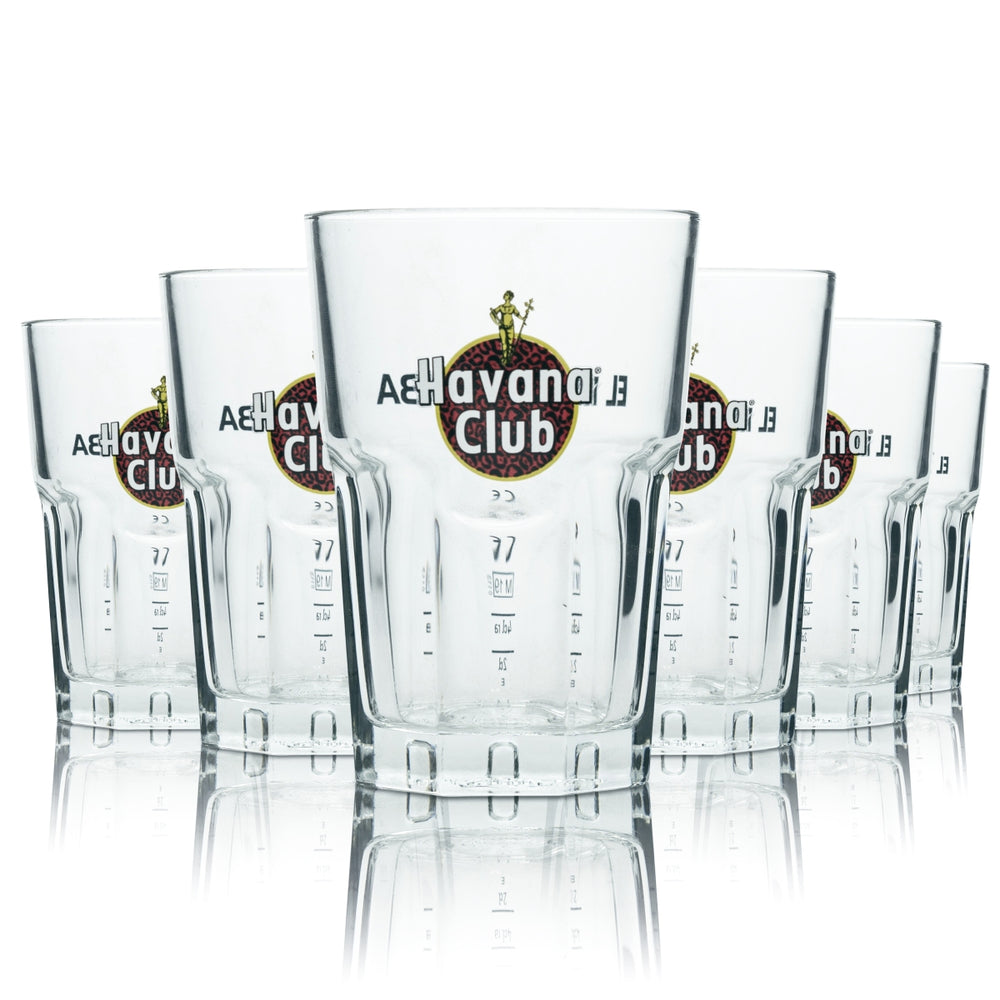 6x Havana Tiger Verre 0,34 l Édition spéciale limitée Set de verres à long drink Rouge
